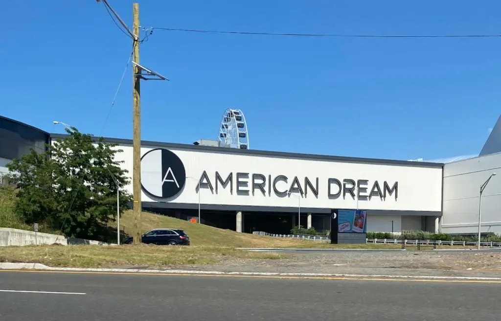 American Dream shopping and entertainment complex in East Rutherford, New Jersey