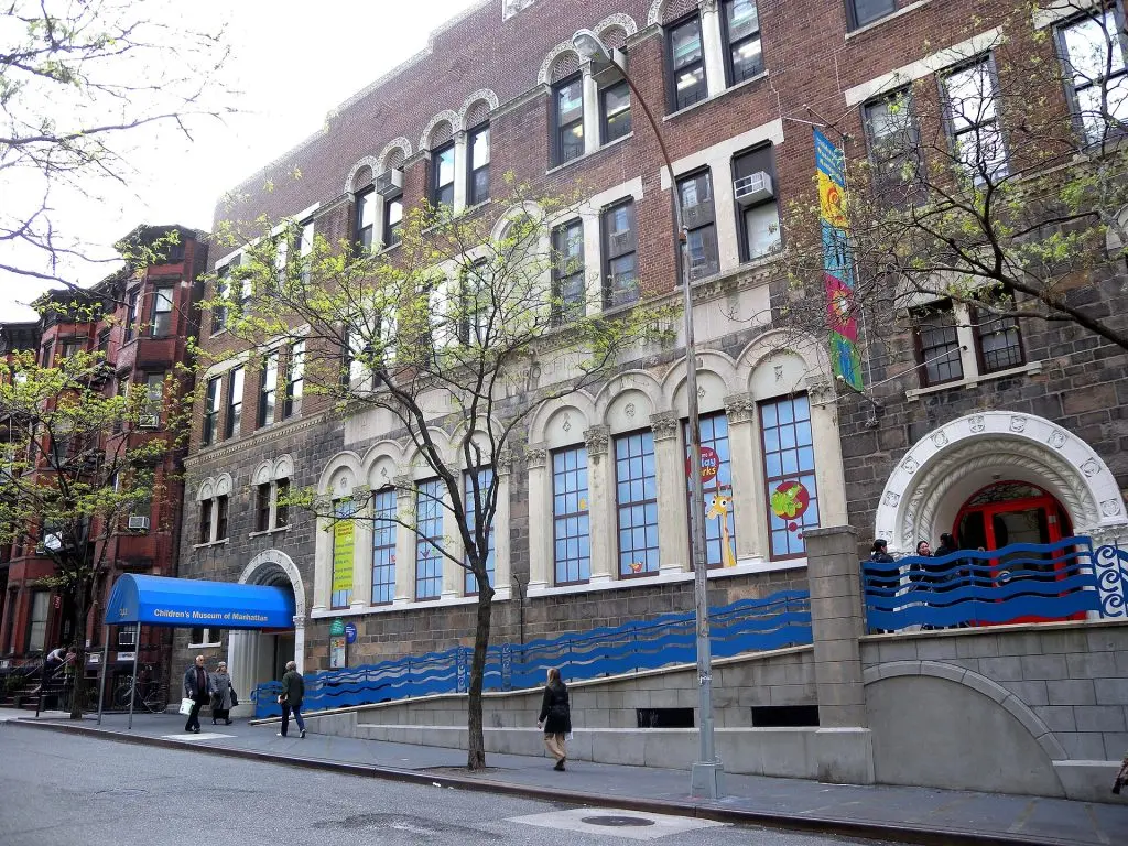 Children’s Museum of Manhattan entrance on West 83rd Street